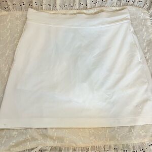 White callaway skort
